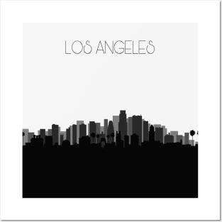 Los Angeles Skyline V2 Posters and Art